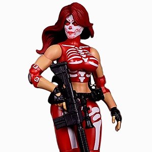 Executive Replicas 1/12 Action Figure Roja (Completed)