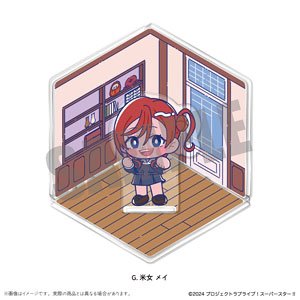 [Love Live! Superstar!!] Acrylic Diorama G Mei Yoneme (Anime Toy)