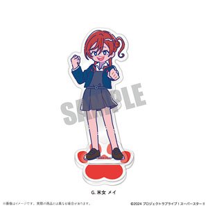 [Love Live! Superstar!!] Acrylic Stand G Mei Yoneme (Anime Toy)