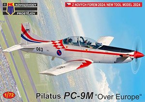 Pilatus PC-9M `Over Europe` (Plastic model)