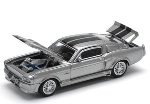 1967 SHELBY MUSTANG GT500 - GREY/BLACK (Diecast Car)