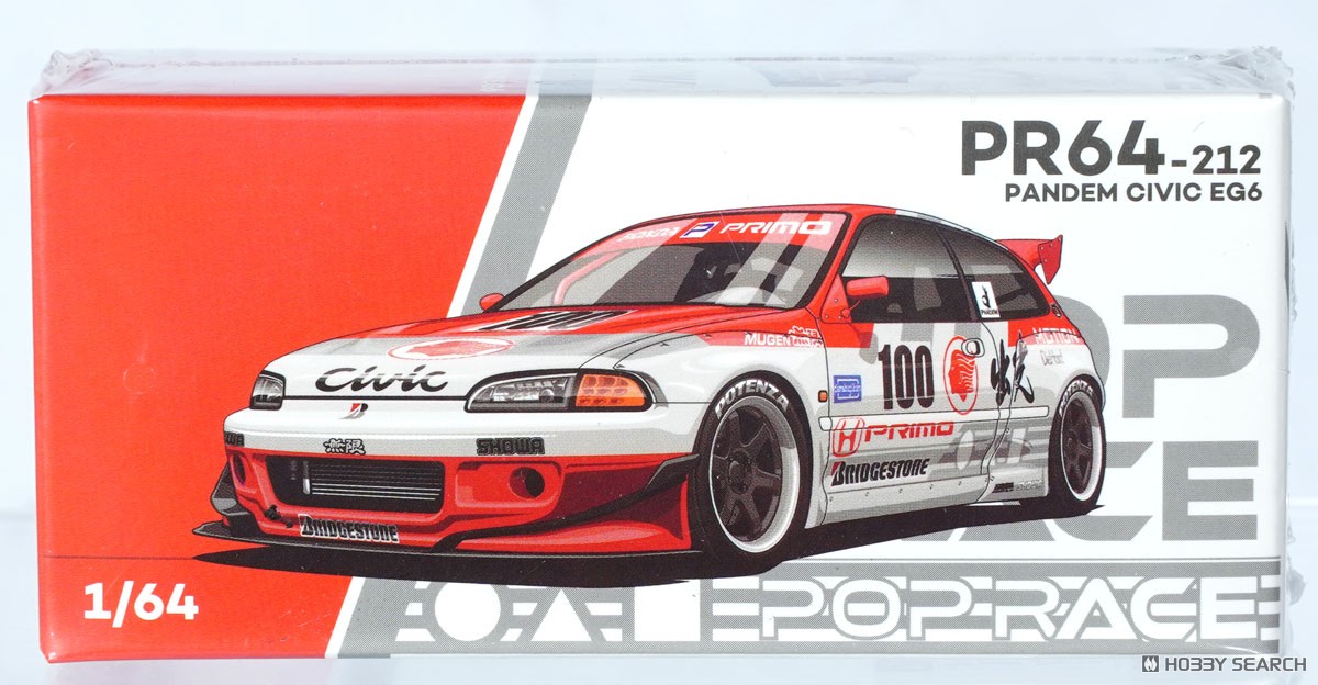 PANDEM CIVIC EG6 v1.5 IDEMITSU MOTION INFINITE (Diecast Car) パッケージ1