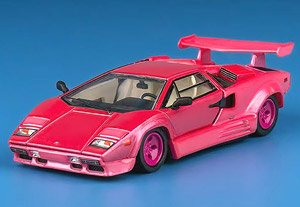 Lamborghini Countach LP5000 QV Metallic pink (ミニカー)