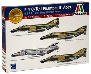 アメリカ軍 F-4 C/D/J ファントム II エース機 (プラモデル)