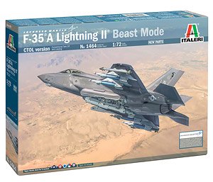 USAF F-35A Lightning II `Beast Mode` (Plastic model)