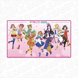 Love Live! x Puyo Puyo Rubber Desk Mat (Anime Toy)