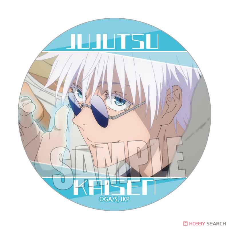 メモリーズ缶バッジ 呪術廻戦 懐玉・玉折 五条悟A (キャラクターグッズ) 商品画像1
