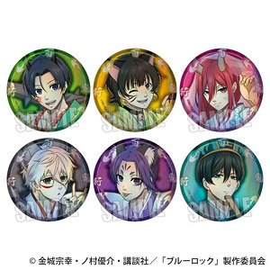トレーディングホログラム缶バッジ ブルーロック 百鬼夜行ver. (6個セット) (キャラクターグッズ)