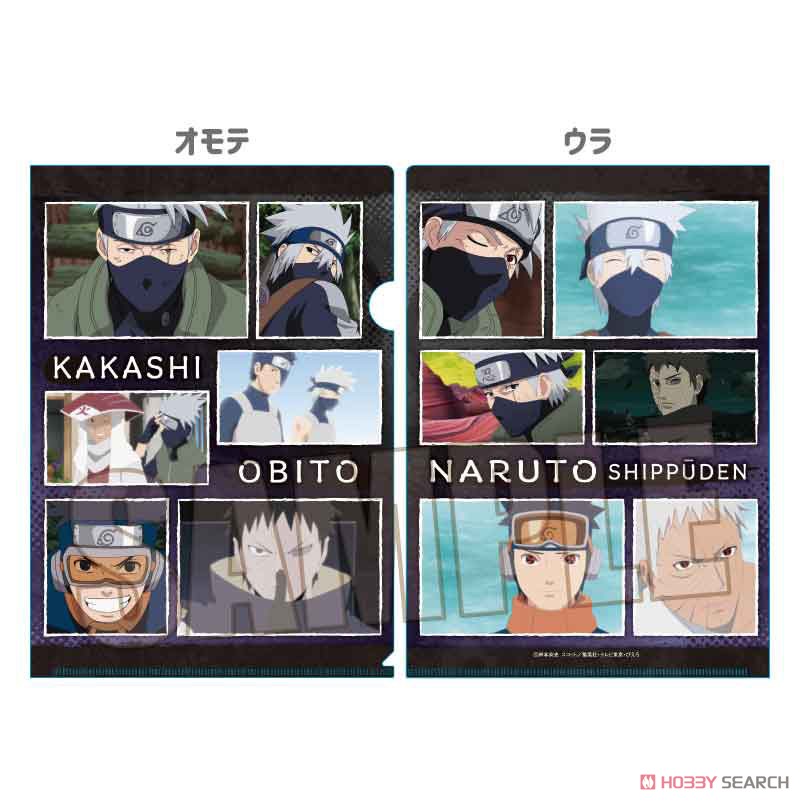 メモリーズクリアファイル NARUTO-ナルト- 疾風伝 はたけカカシ&うちはオビト (キャラクターグッズ) 商品画像1