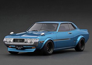 Toyota Celica 1600GTV (TA22) Light Blue Metallic (ミニカー)