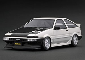 Toyota Sprinter Trueno (AE86) 3Door TK-Street Early Ver White (Diecast Car)