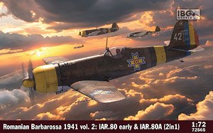 Romanian Barbarossa 1941 Vol.2: IAR.80 early & IAR.80A (2in1) (Plastic model)