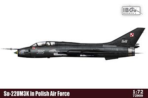 Su-22UM3K in Polish Air Force (Plastic model)