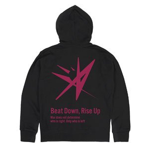 Heaven Burns Red 31A Force Logo Zip Parka Ver.2.0 Black M (Anime Toy)