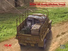 WWII US Army Kitchen Truck (Plastic model)
