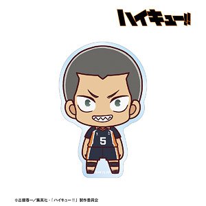 Haikyu!! Ryunosuke Tanaka Chokonto! Die-cut Sticker (Anime Toy)