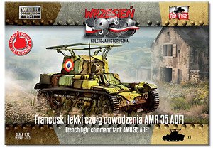French Light Command Tank AMR 35 ADF1 (Plastic model)