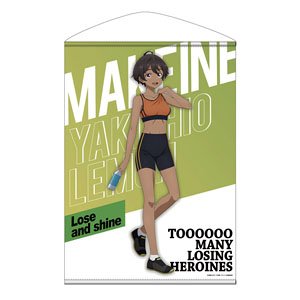 負けヒロインが多すぎる！ 描き下ろし 焼塩檸檬 B2タペストリー ランニングウェアVer. (キャラクターグッズ)