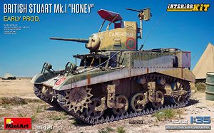 BRITISH STUART MK.I `HONEY` EARLY PROD. INTERIOR KIT (Plastic model)