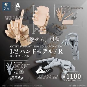 ARTIST SUPPORT ITEM 1/2ハンドモデル/R (2個セット) (完成品)