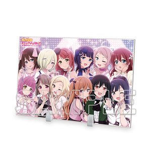 『ラブライブ！虹ヶ咲学園スクールアイドル同好会』 アクリルプレート Ver. ニジガクラブソング (キャラクターグッズ)