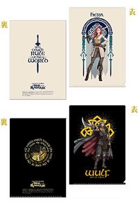 The Lord of the Rings:The War of The Rohirrim Clear File Set (Anime Toy)