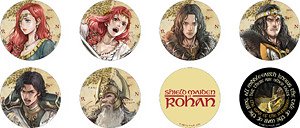 The Lord of the Rings:The War of The Rohirrim Can Badge Collection (Set of 8) (Anime Toy)