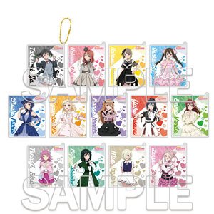 『ラブライブ！虹ヶ咲学園スクールアイドル同好会』 トレーディングアクリルカードキーホルダー Ver. ニジガクラブソング (単品) (キャラクターグッズ)
