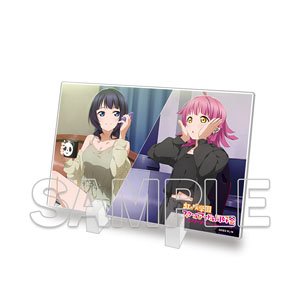 ラブライブ！虹ヶ咲学園スクールアイドル同好会 ミニアクリルプレート 果林&璃奈 (キャラクターグッズ)