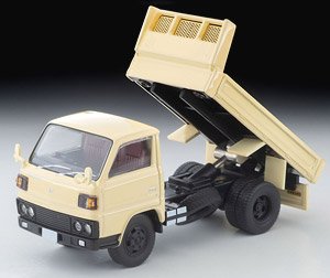 TLV-N The Era of Japanese Cars 19 Mitsubishi Fuso Canter Dump Truck `Sakana-kun` 1980 (Diecast Car)