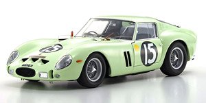 フェラーリ 250GTO 1962 グッドウッド #15 (ライトグリーン) (ミニカー)
