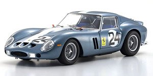 Ferrari 250GTO 1962 Sebring #24 (Blue) (Diecast Car)