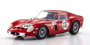 Ferrari 250GTO 1963 Daytona 3h #18 (Red) (Diecast Car)