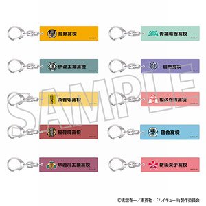 Haikyu!! Key Ring Collection School Emblem A (Set of 10) (Anime Toy)