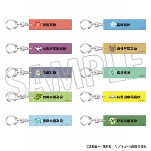 Haikyu!! Key Ring Collection School Emblem B (Set of 10) (Anime Toy)