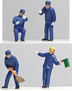 1/80(HO) Figure : SL Crew A:on the Train (Model Train)