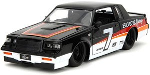 1987 ビュイック グランド ナショナル #7 ブラック/ホワイト (ミニカー)