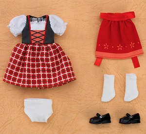 Nendoroid Doll Outfit Set: World Tour Germany - Girl (Red) (PVC Figure)