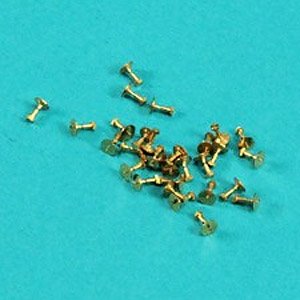 Turned Hexagonal bolts (1,34x1,60mm) x 30 pices. (Plastic model)