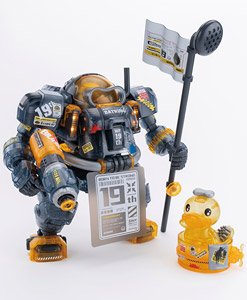 SOSKILL x ULTRA EGG SpaDuck 19th Anniversary Black Samurai Limited Edition Plastic Model Kit (Plastic model)