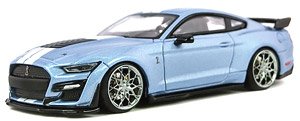 Ford マスタング シェルビー GT500 ブルー (ミニカー)