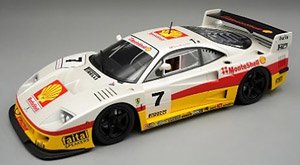 フェラーリ F40 LM 1996 Monte Shell スポンサー Rendering edition w/ブラックホイール (ミニカー)