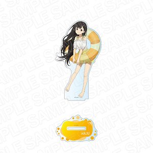 TV Animation [Makeine: Too Many Losing Heroines!] Big Acrylic Stand Kaju Nukumizu Swimwear Ver. (Anime Toy)