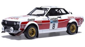 トヨタ セリカ 2000GT (RA21) RACラリー1977年 #8 H.ミッコラ/A.ヘルツ (ミニカー)