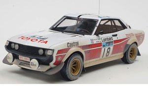 トヨタ セリカ 2000GT (RA21) RACラリー1977年 #18 J.L.テリエ/M.ビアイ (ミニカー)
