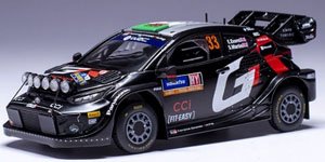 トヨタ GRヤリス ラリー1 ラリー・スウェーデン2024 #33 E.エバンス/S.マーティン (ミニカー)