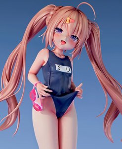 [Read the cautionary note] Piyodera Mucha [Ruri-chan] Sukumizu Kyuu ver. (1/5 Scale) (PVC Figure)