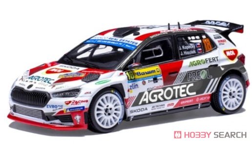 シュコダ ファビア ラリー2 バルムラリー2023ウィナー #18 J.Kopecky/ J.Hlousek (ミニカー) 商品画像1