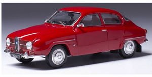 サーブ96 V4 1965 (ロングノーズ) レッド (ミニカー)