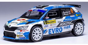 シュコダ ファビア ラリー2 EVO 2022年バルム・チェコ・ラリー・ズリン優勝 ＃6 ヤン・コペッキー/J.Hlousek (ミニカー)